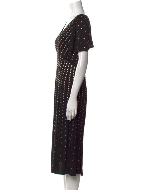 Temperley London Polka Dot Print Mini Dress