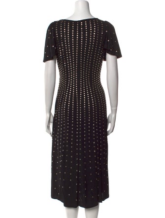Temperley London Polka Dot Print Mini Dress