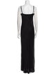 Temperley London Scoop Neck Long Dress