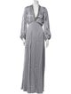Temperley London V-Neck Long Dress