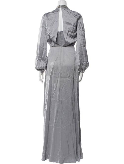 Temperley London V-Neck Long Dress