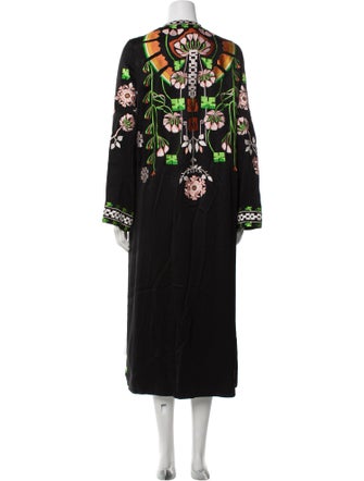 Temperley London Floral Print Coat