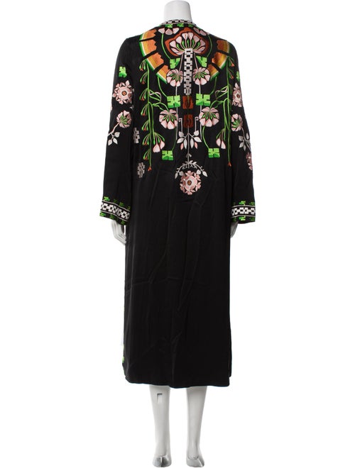 Temperley London Floral Print Coat