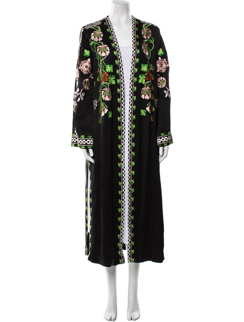 Temperley London Floral Print Coat