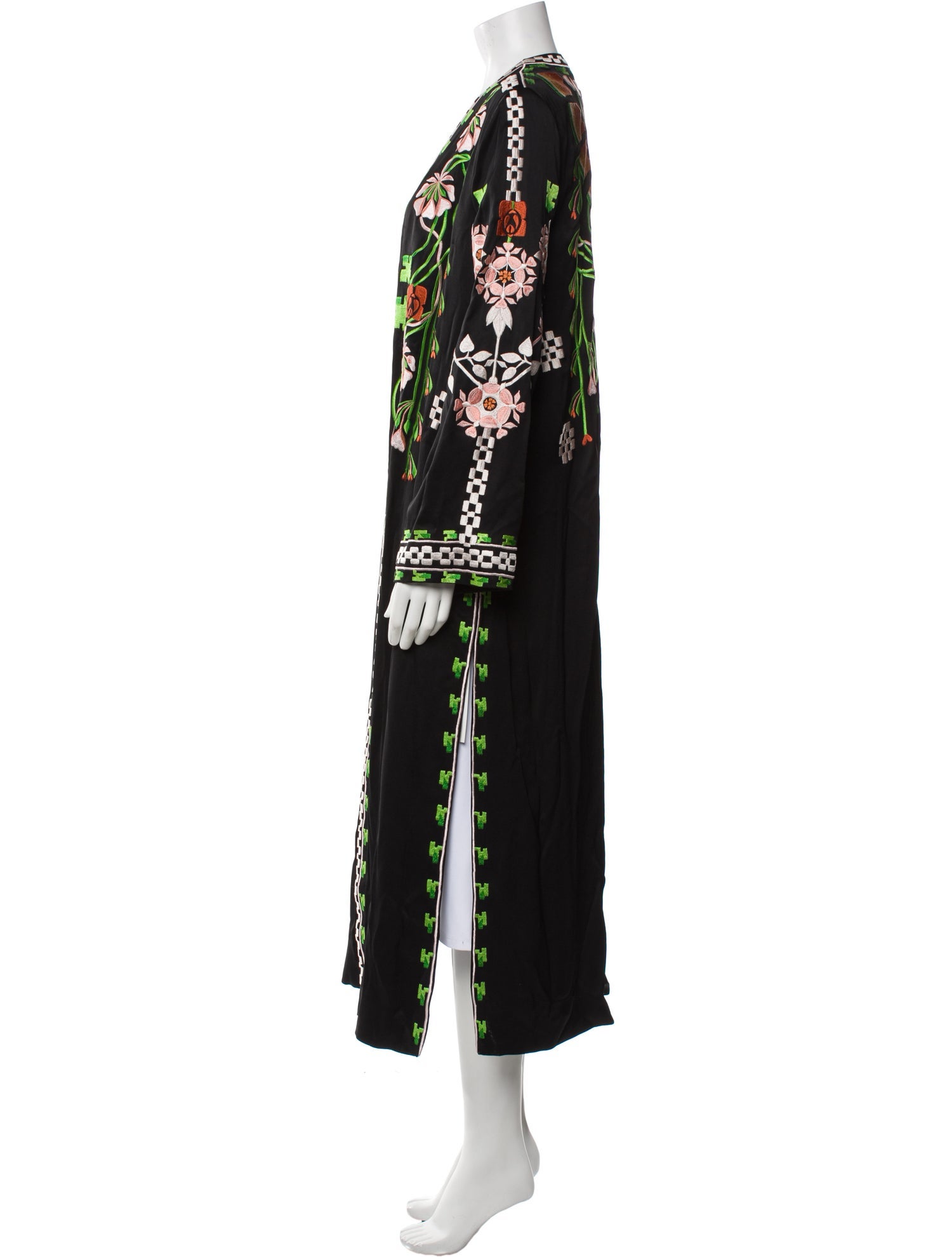 Temperley London Floral Print Coat