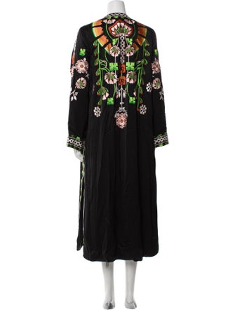 Temperley London Floral Print Coat