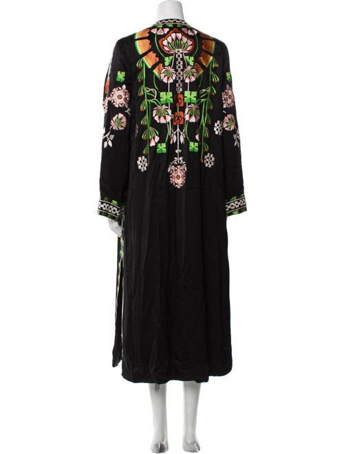 Temperley London Floral Print Coat