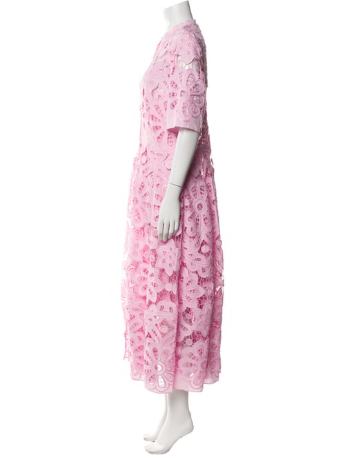 Temperley London Floral Print Long Dress