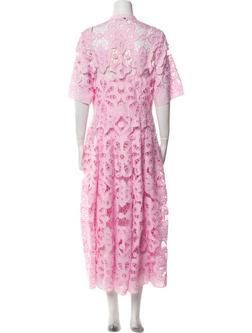 Temperley London Floral Print Long Dress