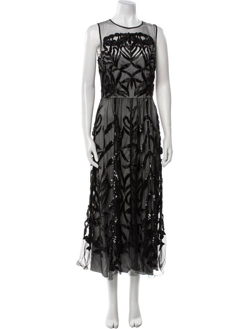 Temperley London Printed Long Dress