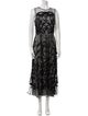 Temperley London Printed Long Dress