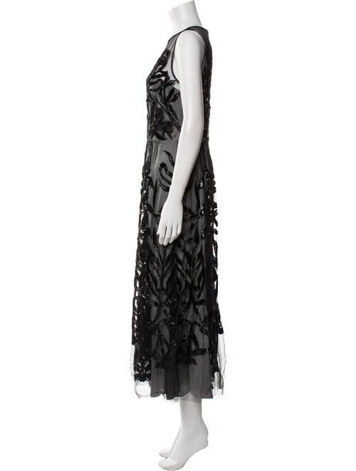 Temperley London Printed Long Dress