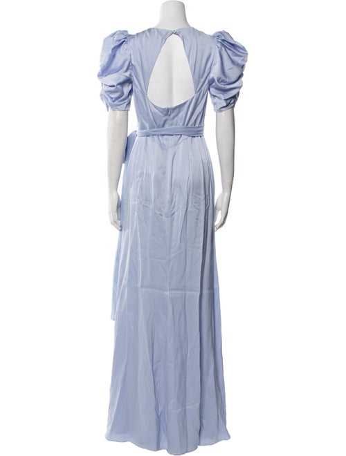 Temperley London V-Neck Long Dress