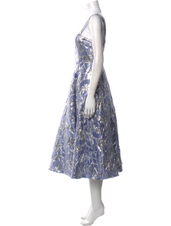 Temperley London Printed Midi Length Dress