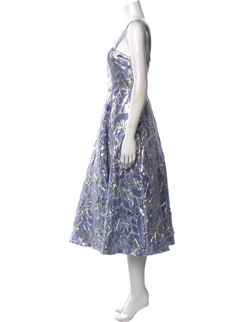Temperley London Printed Midi Length Dress