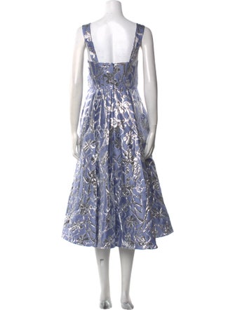 Temperley London Printed Midi Length Dress