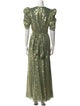 Temperley London Printed Long Dress