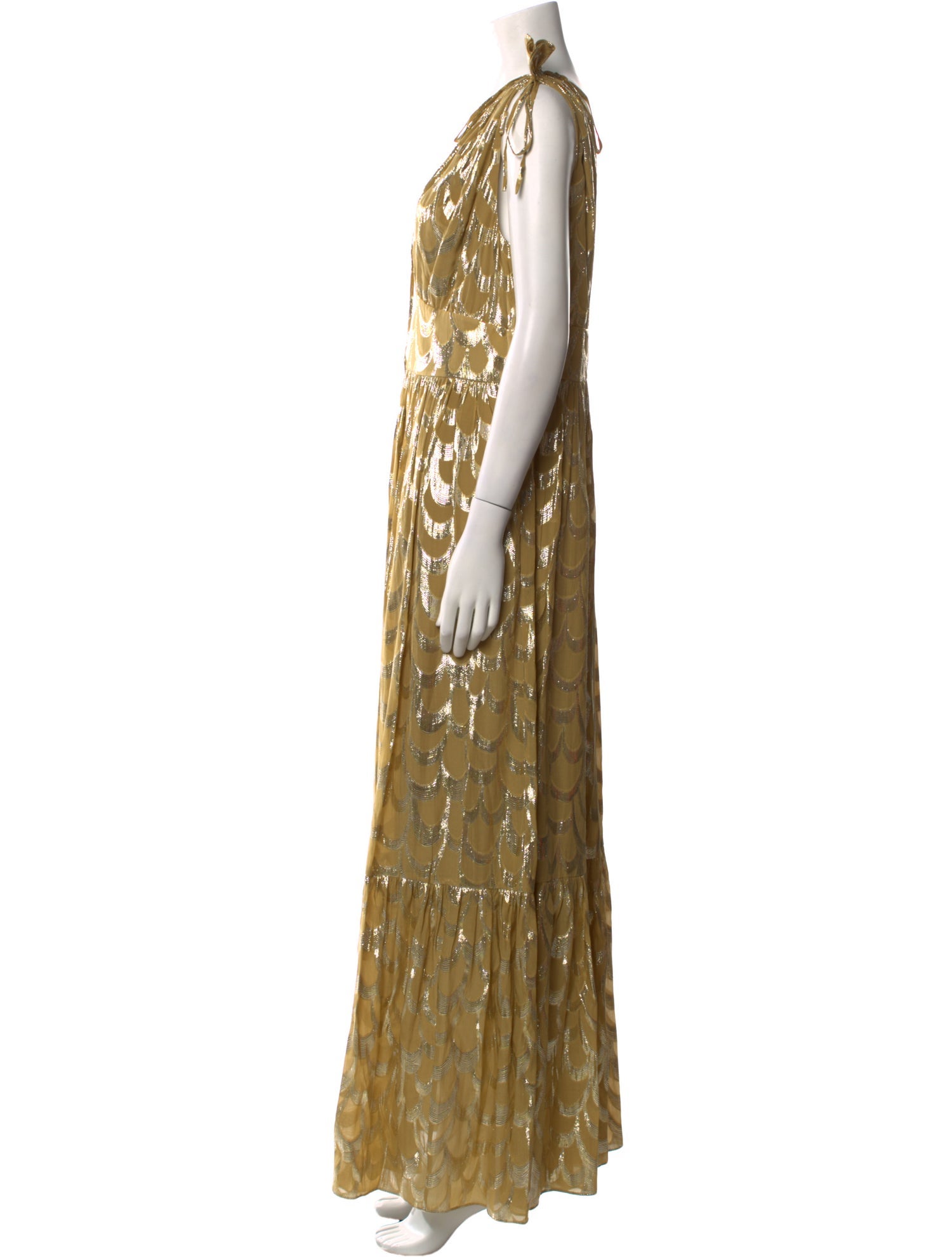 Temperley London Silk Long Dress w/ Tags