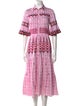 Temperley London Printed Long Dress