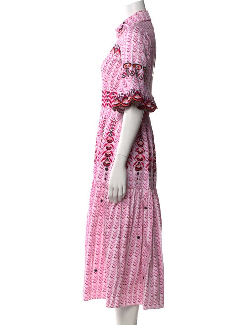 Temperley London Printed Long Dress