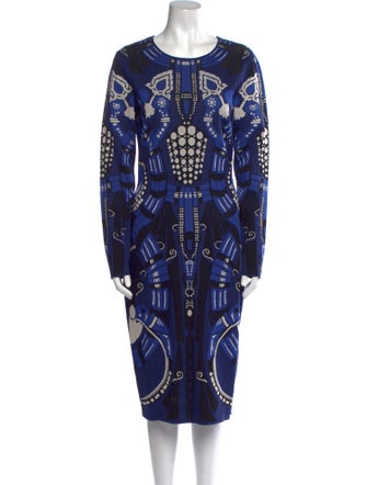 Temperley London Printed Midi Length Dress
