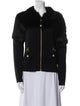 Temperley London Wool Fur Jacket