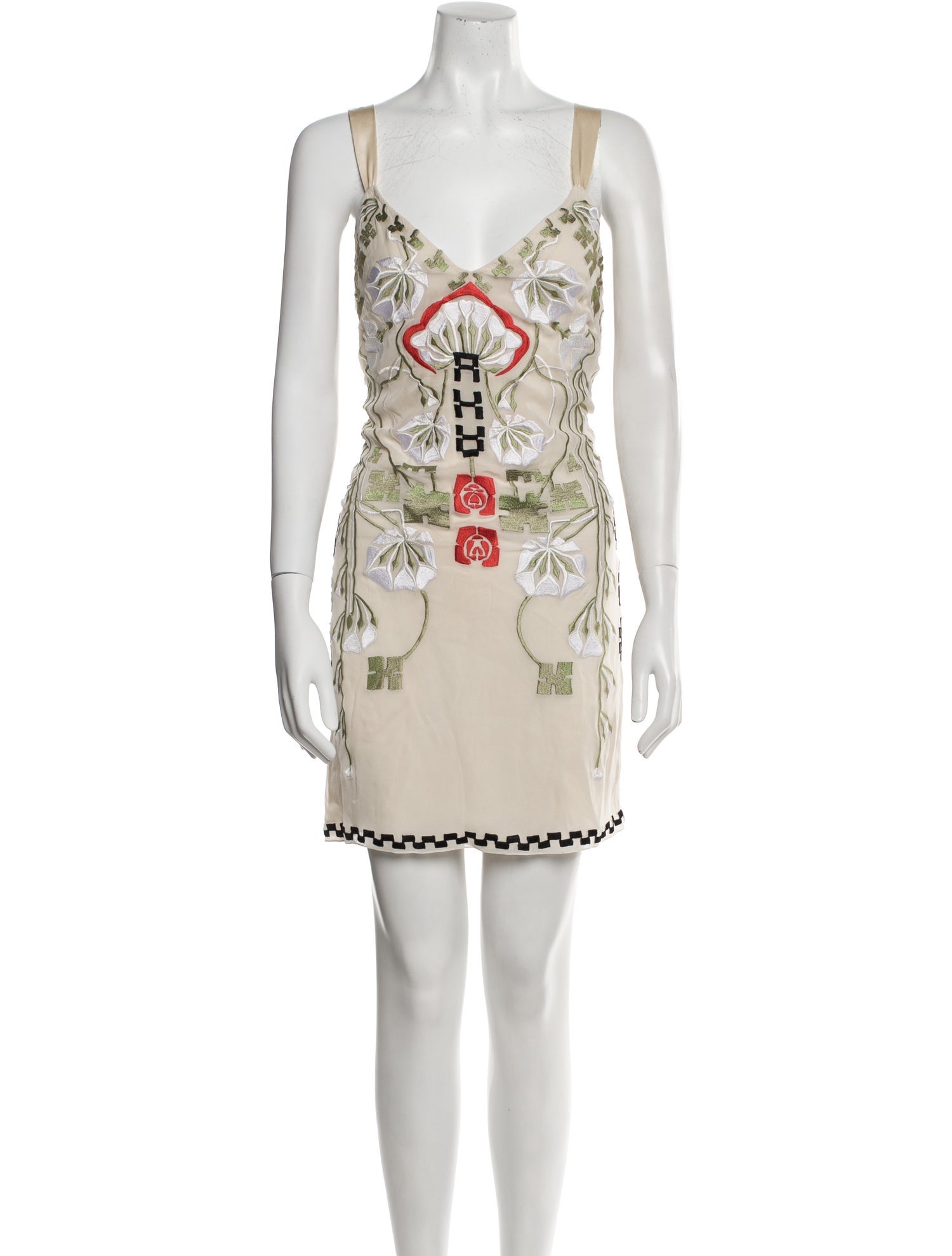 Temperley London Printed Mini Dress