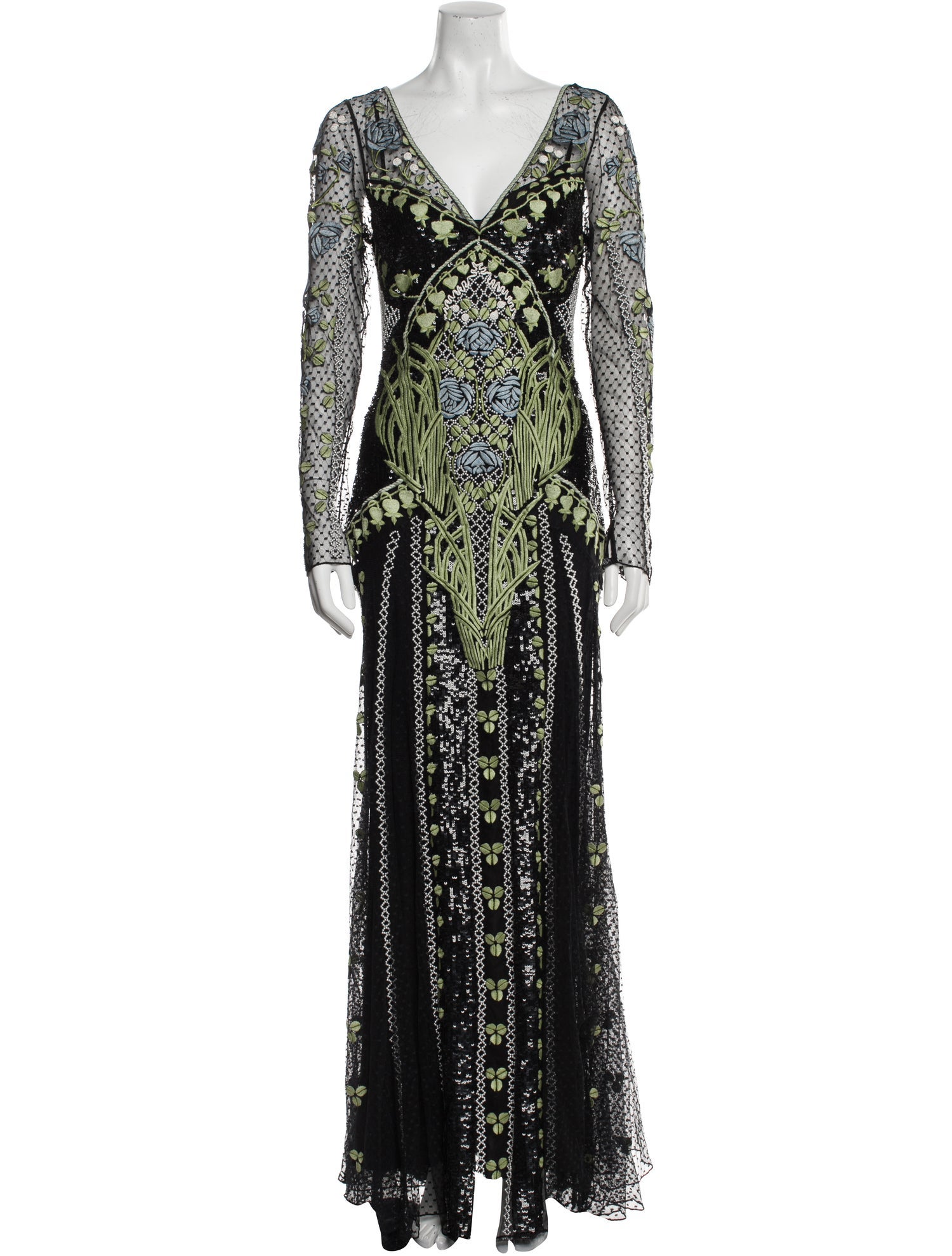 Temperley London Nylon Long Dress