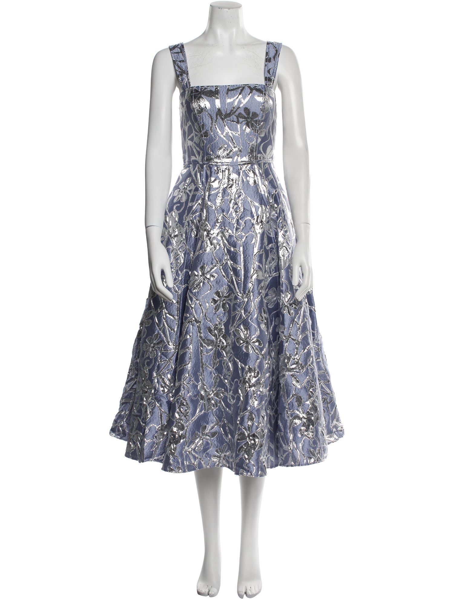 Temperley London Jacquard Long Dress