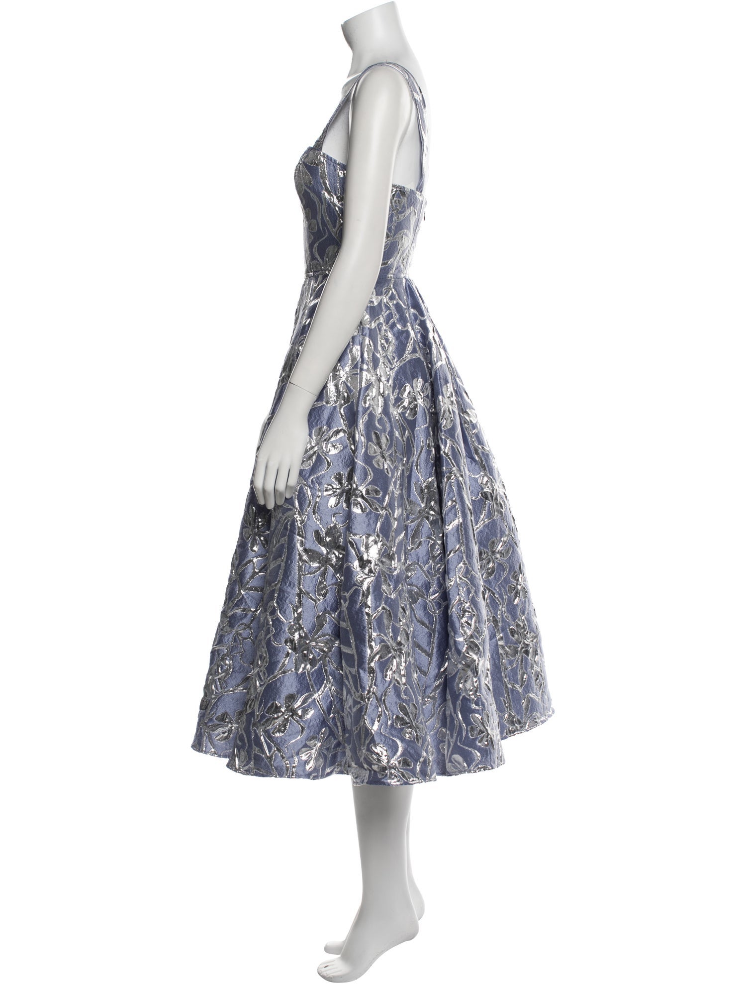 Temperley London Jacquard Long Dress