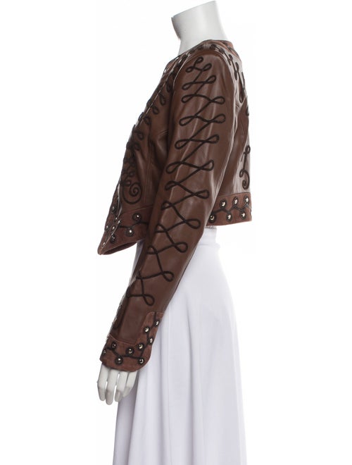 Temperley London Leather Evening Jacket