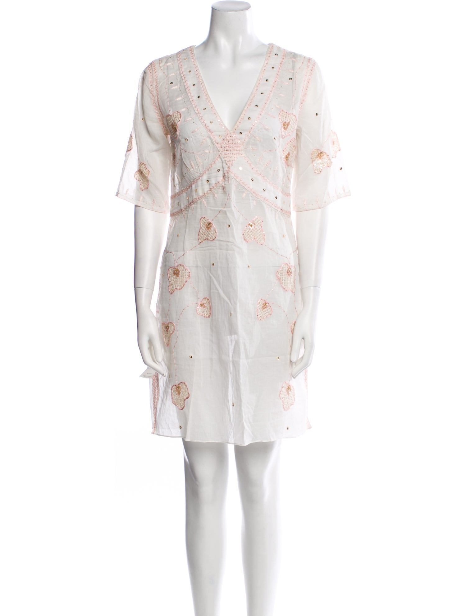 Temperley London Silk Mini Dress