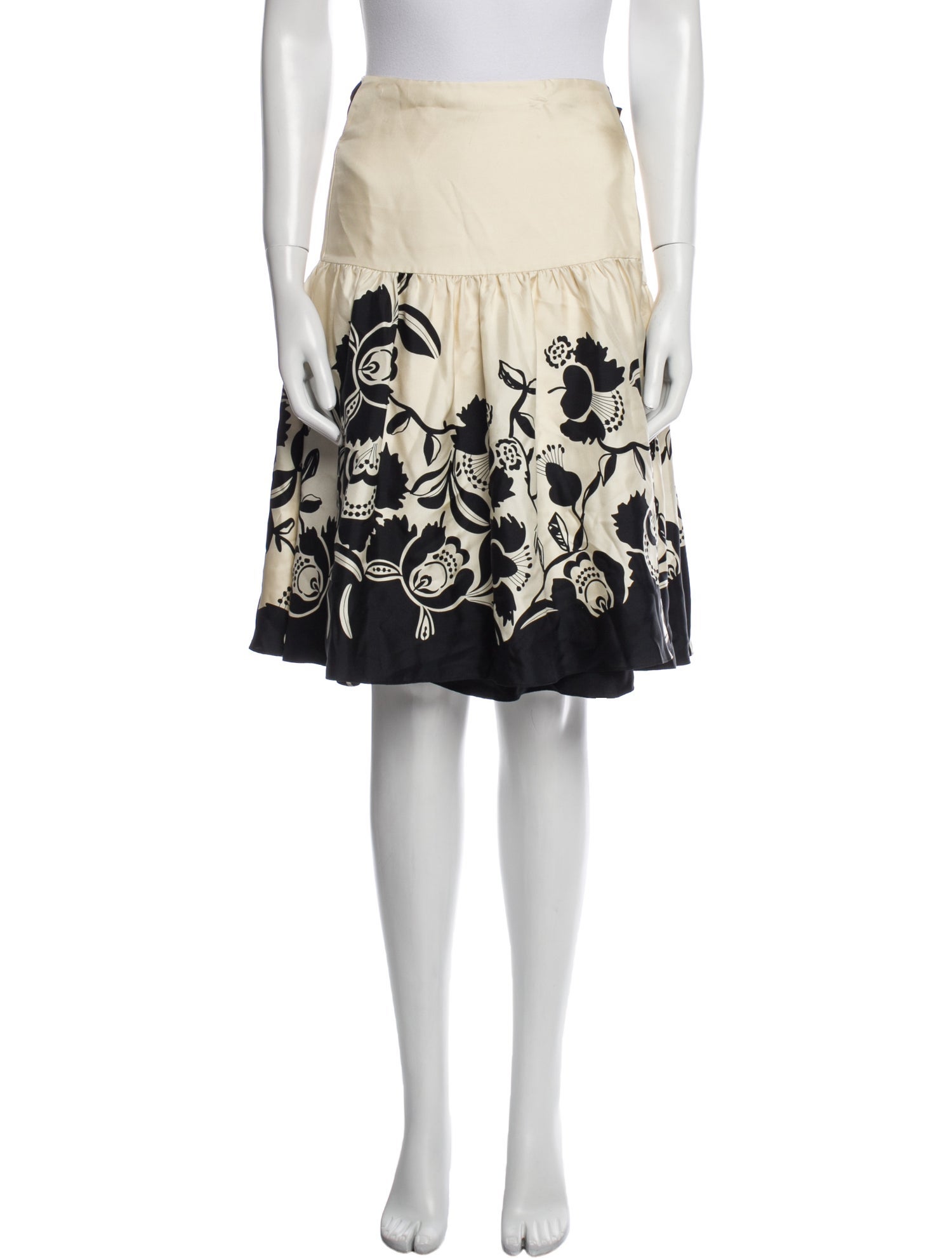 Temperley London Silk Knee-Length Skirt