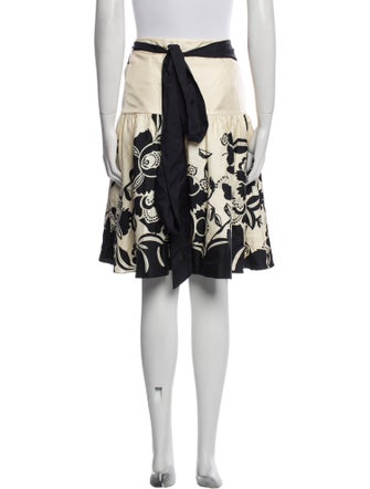 Temperley London Silk Knee-Length Skirt