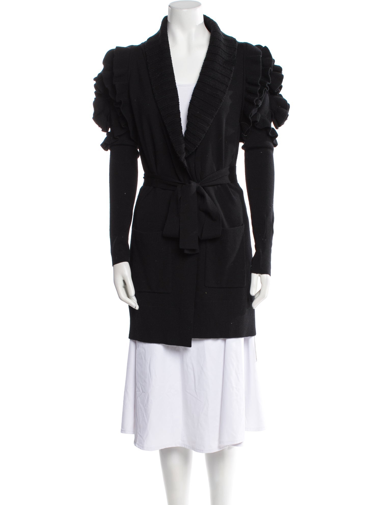 Temperley London Wool V-Neck Sweater