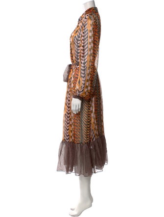 Temperley London Silk Long Dress