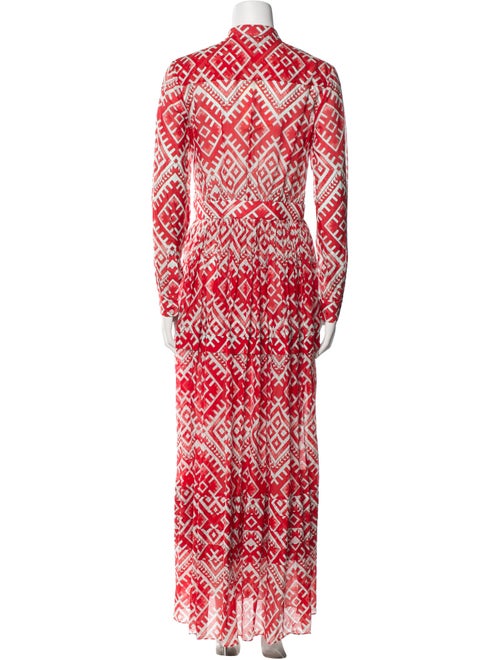 Temperley London Printed Long Dress