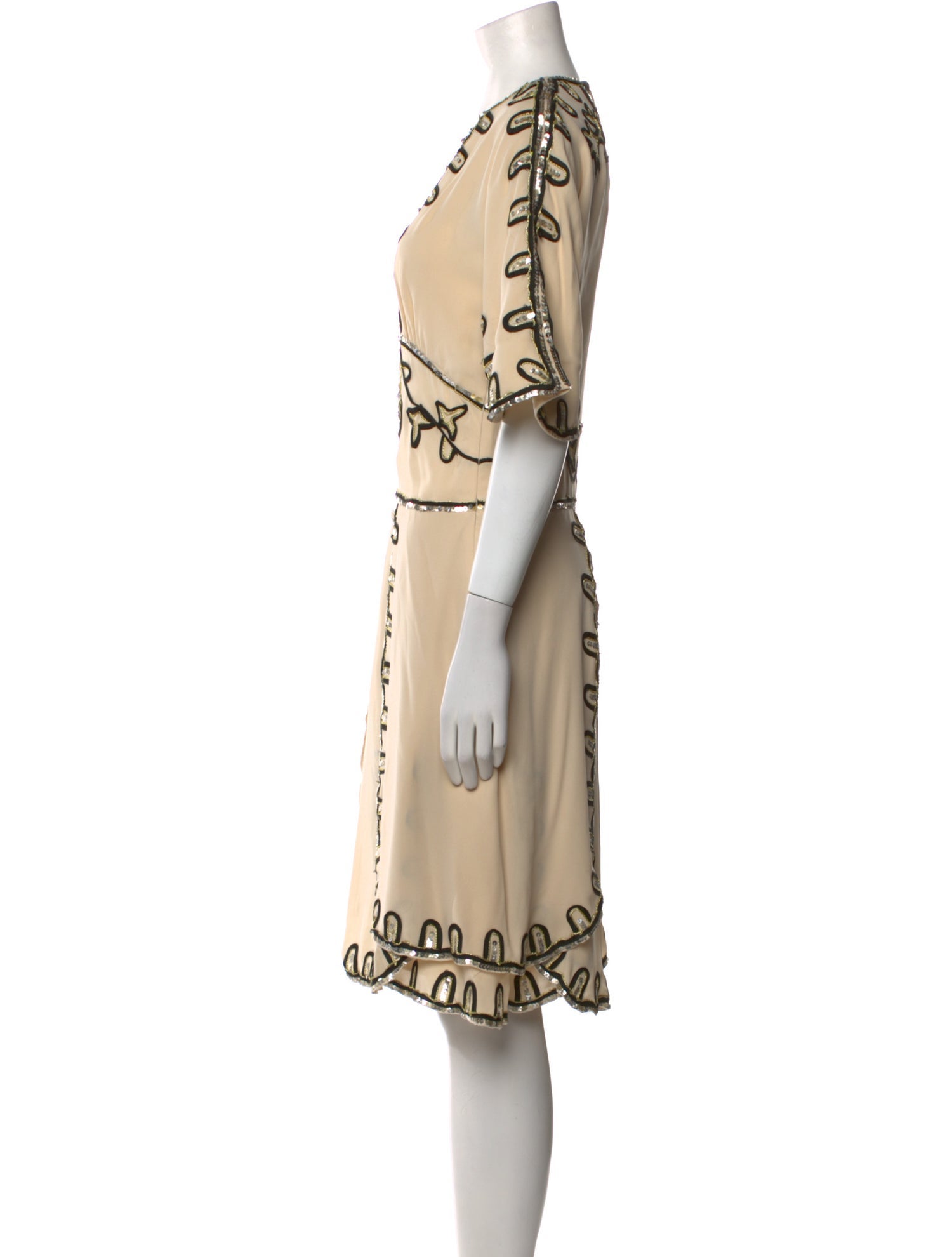 Temperley London Silk Midi Length Dress