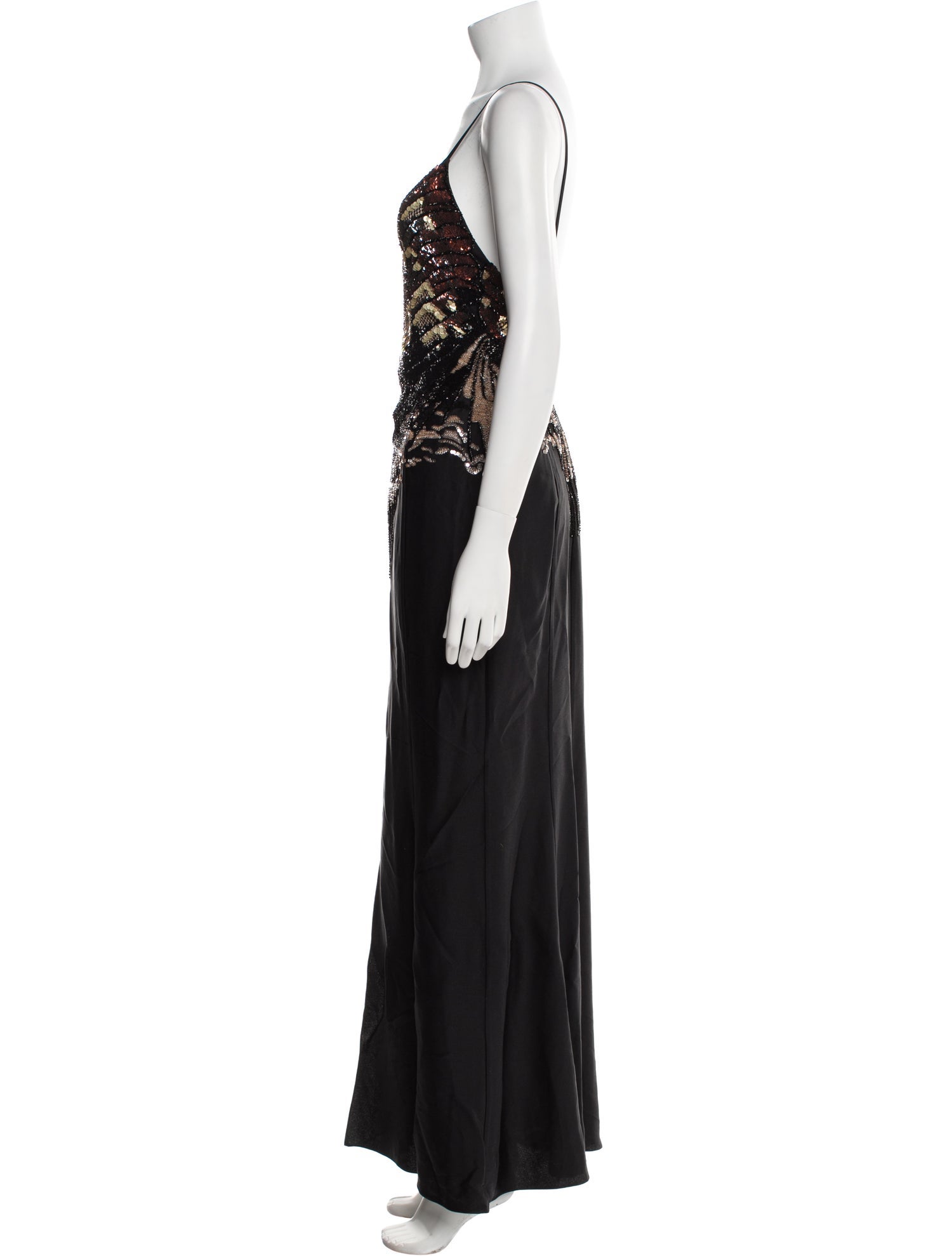 Temperley London V-Neck Long Dress w/ Tags