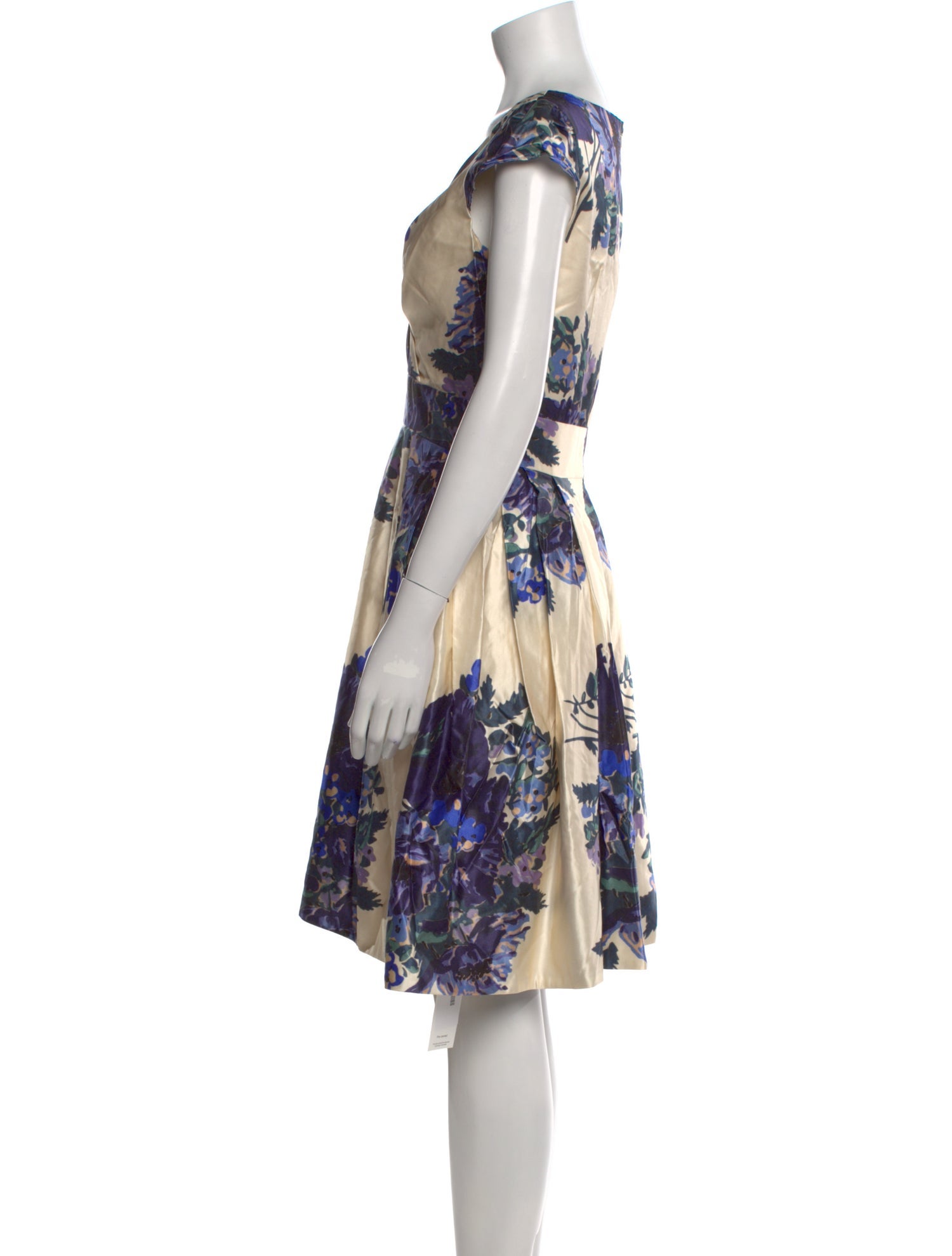 Temperley London Floral Print Mini Dress