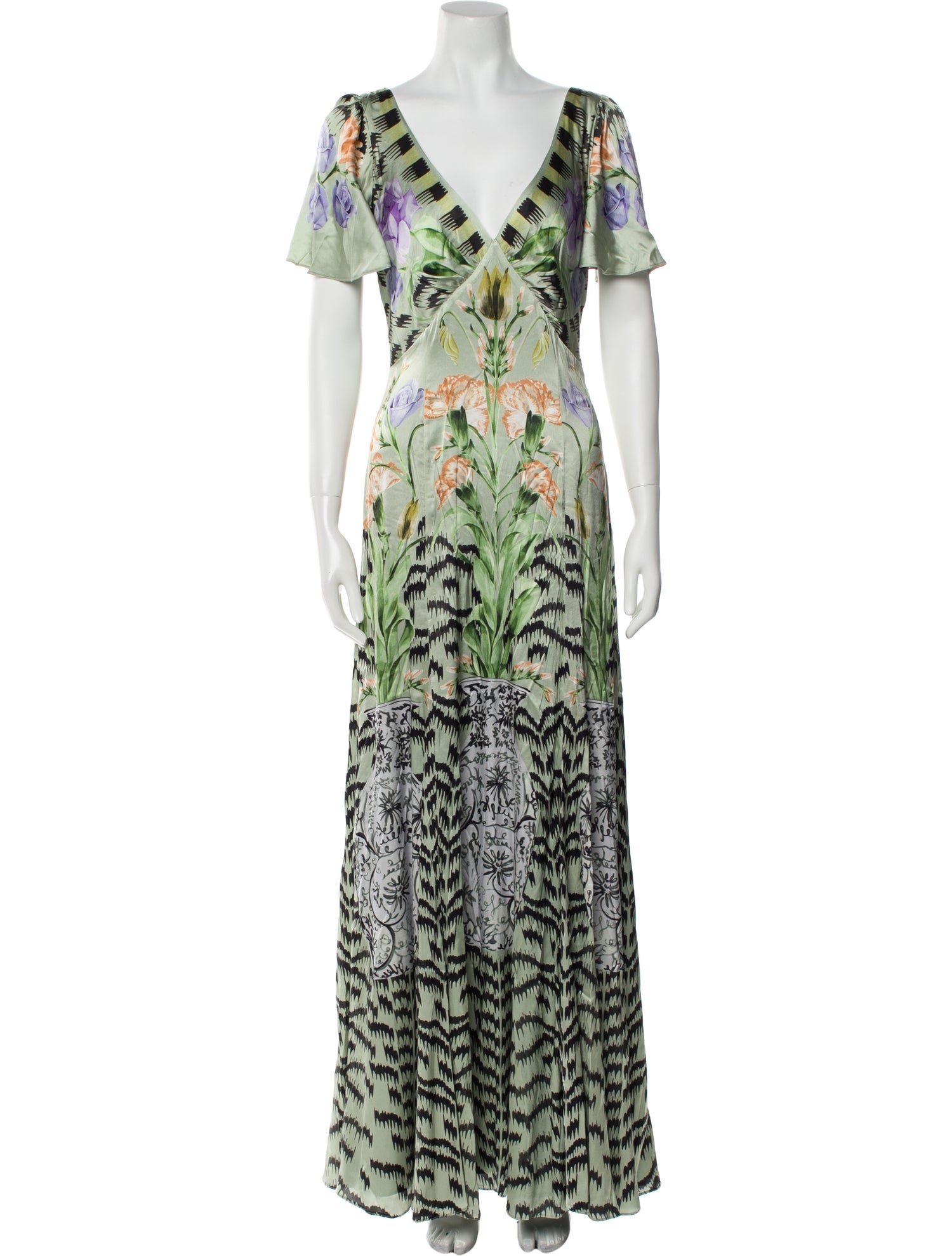 Temperley London Silk Long Dress