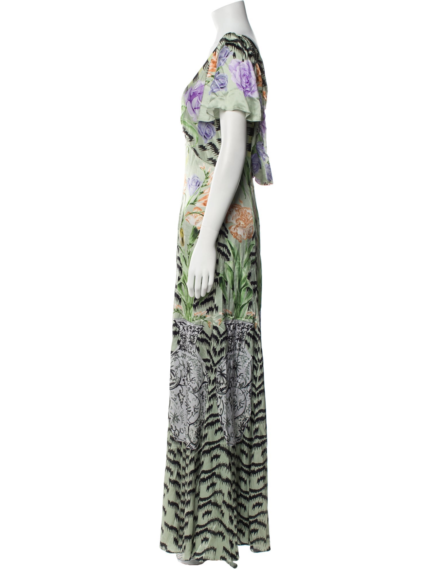 Temperley London Silk Long Dress