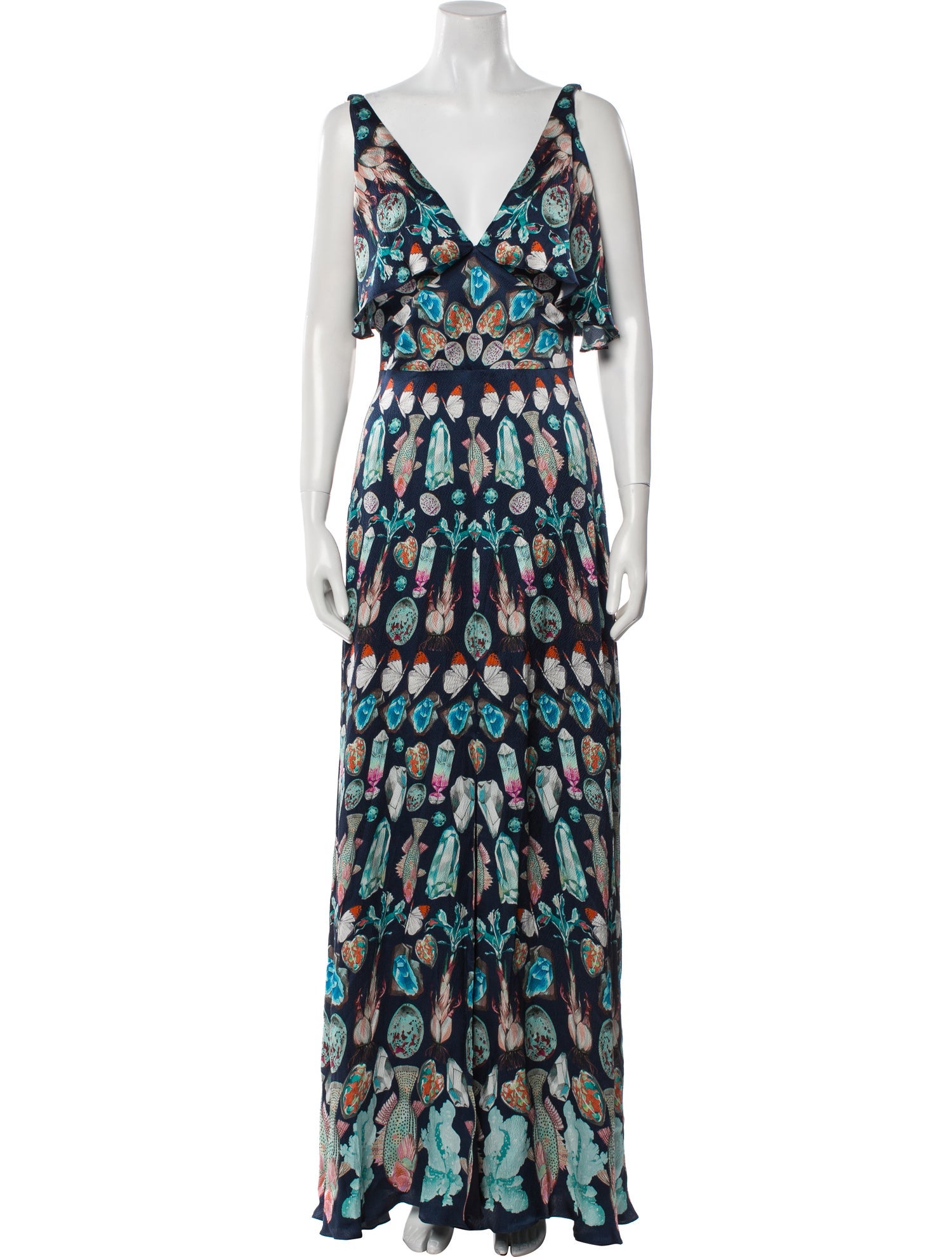 Temperley London Silk Long Dress