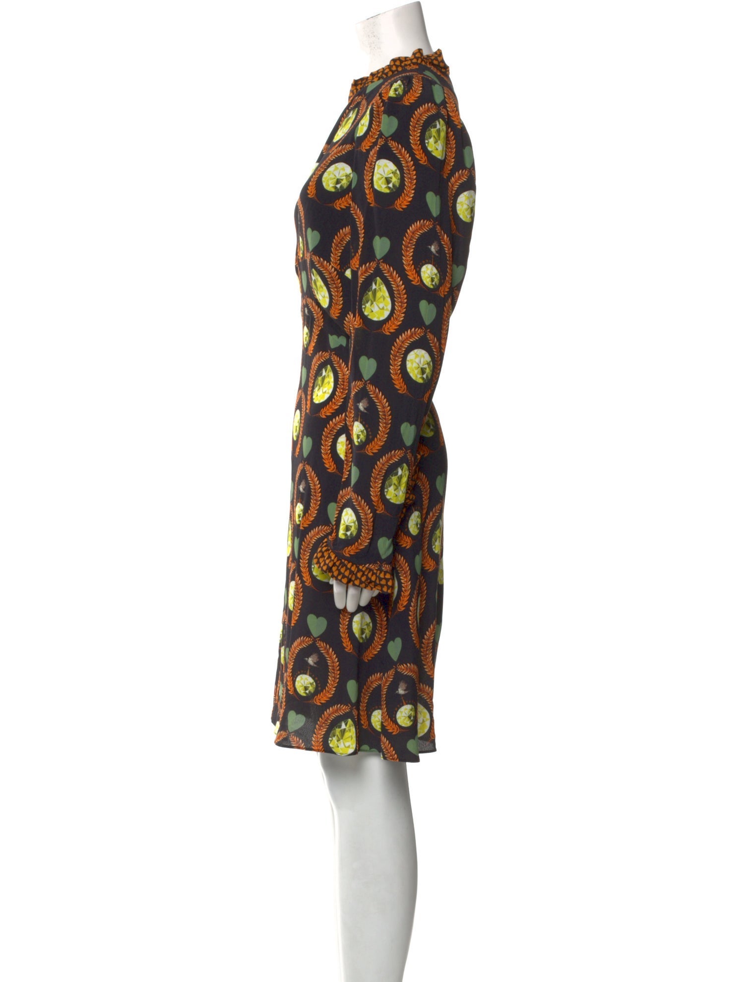 Temperley London Paisley Print Knee-Length Dress