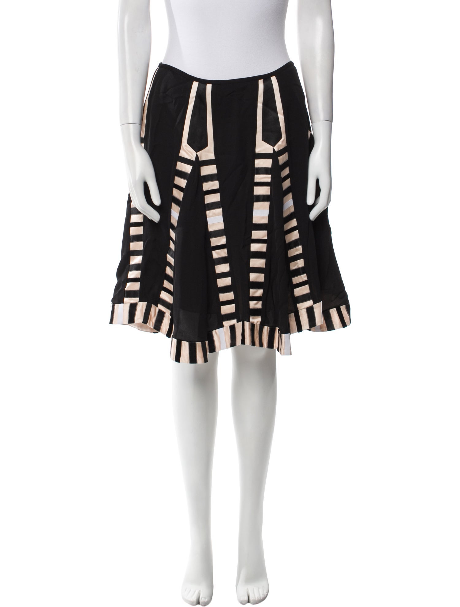 Temperley London Silk Knee-Length Skirt