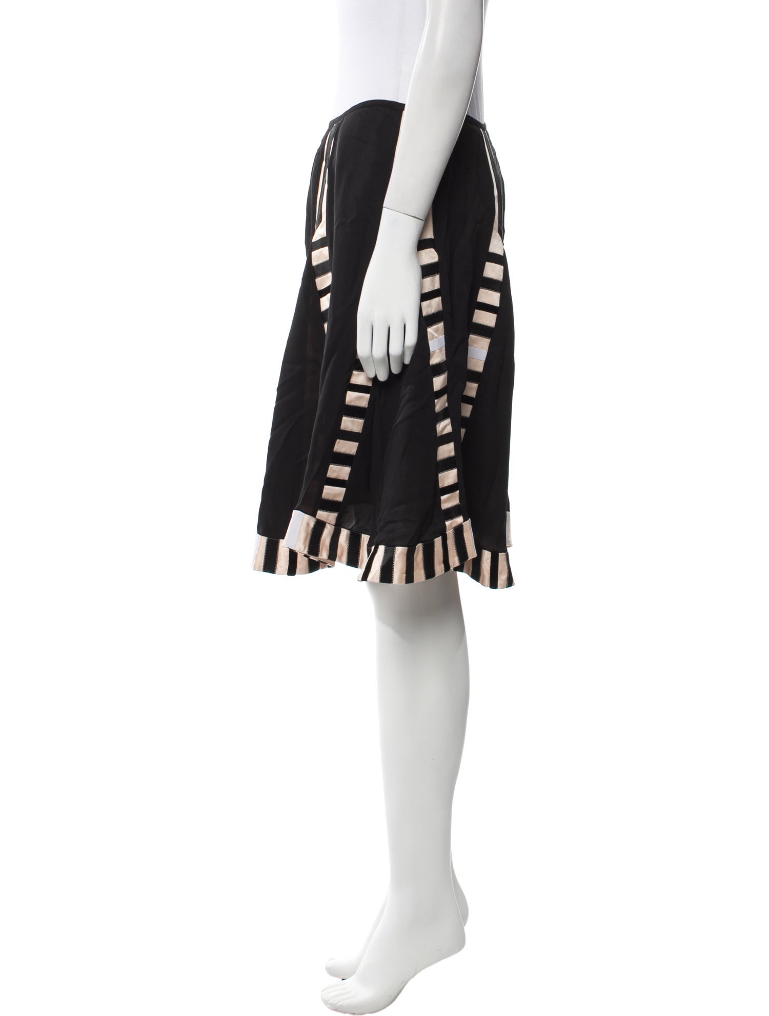 Temperley London Silk Knee-Length Skirt