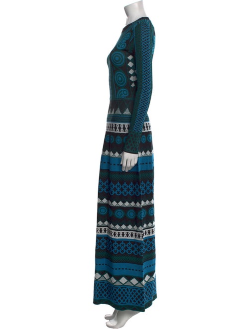 Temperley London Printed Long Dress