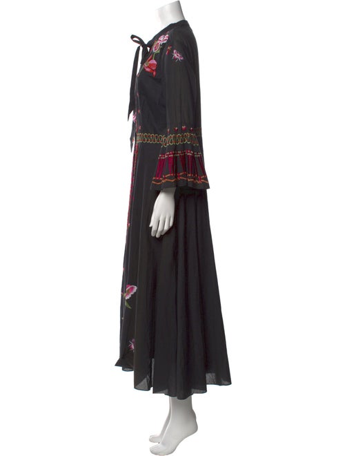 Temperley London Printed Long Dress