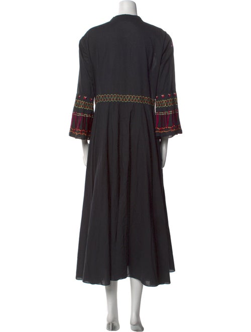 Temperley London Printed Long Dress