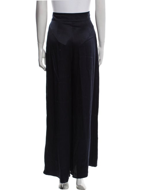 Temperley London Silk Wide Leg Pants